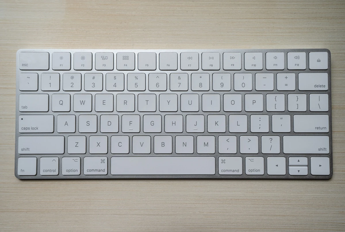 silver and white computer keyboard