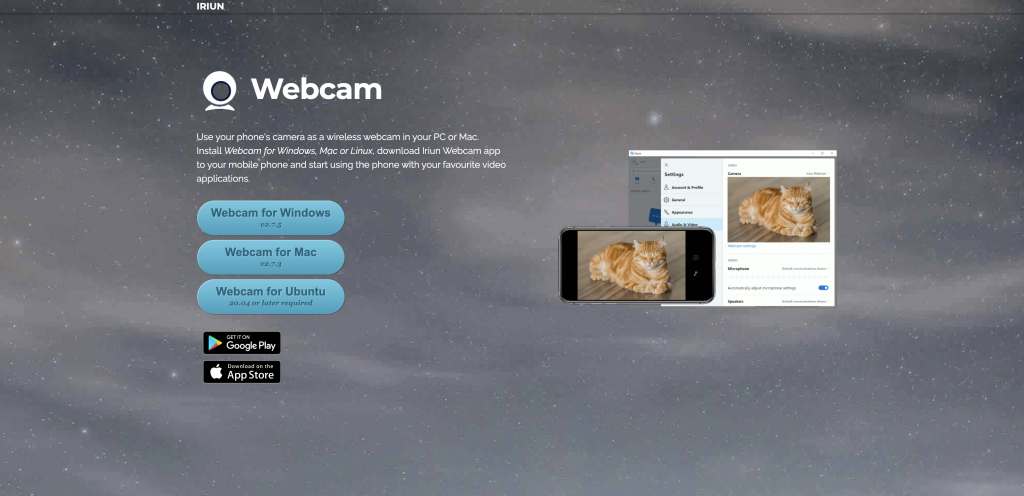 使用 Iriun Webcam + Pixel6 作为 macOS 的摄像头的配图