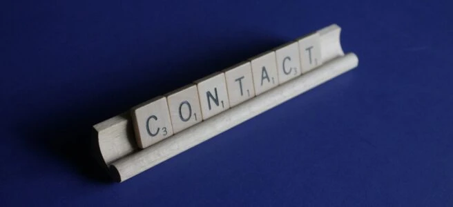 Contact scrable